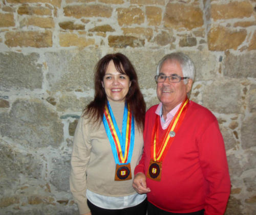 Sandra Berger et Michel Tardin. 