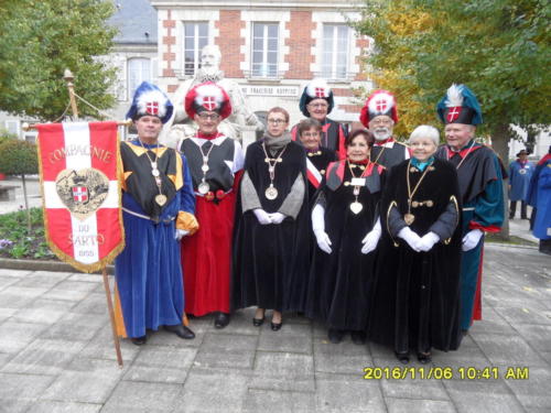 Chapitre de la Confrérie de la Faisanderie à Sully-sur-Loire. 