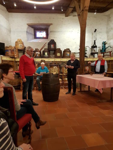 Préparation de la Frairie de printemps - répétition générale: Michel Tardin, Olivier Bovey, Walter Zwahlen et Jean-François Kunzi. 