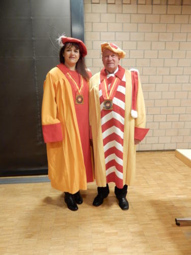 Frairie d'automne à St-Aubin: Sandra Berger et Walter Zwahlen.