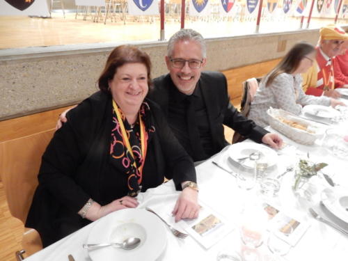 Frairie d'automne à St-Aubin: Nicole Muhlethaler et Thierry Dänzer.