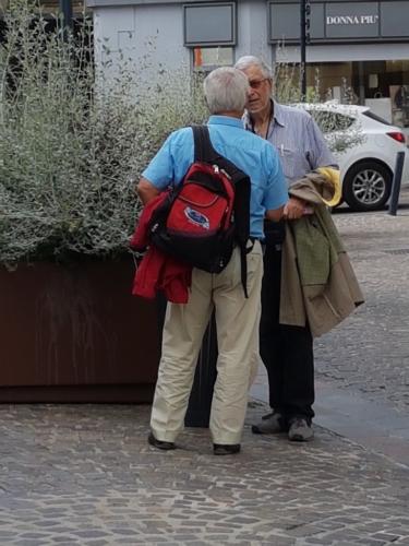 Sortie dans les Côtes-du-Rhône:  Jean-François Kunzi et Alfred Zehr.