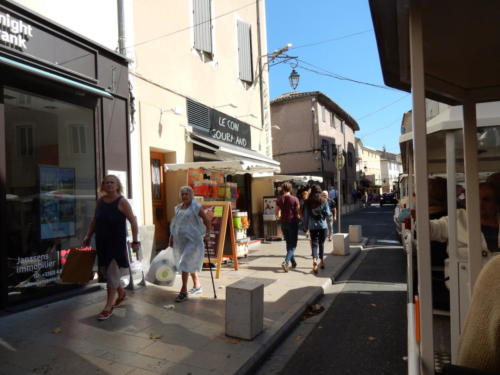 Sortie dans les Côtes-du-Rhône: Vaison-la-Romaine.