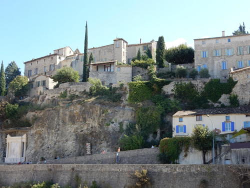 Sortie dans les Côtes-du-Rhône: Vaison-la-Romaine.