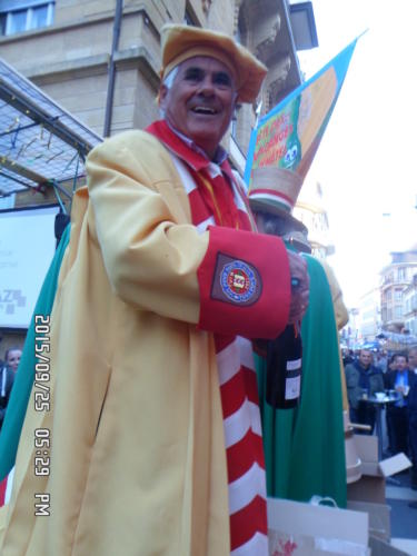 Ouverture de la Fête des vendanges: Michel Tardin.