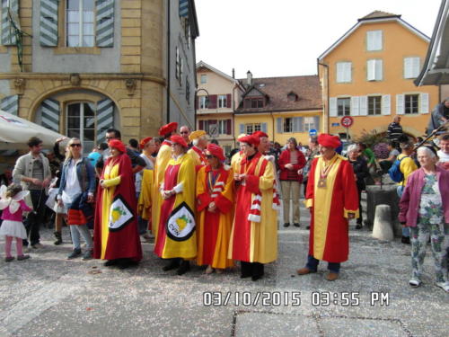 Fête des vendanges de Cortaillod.