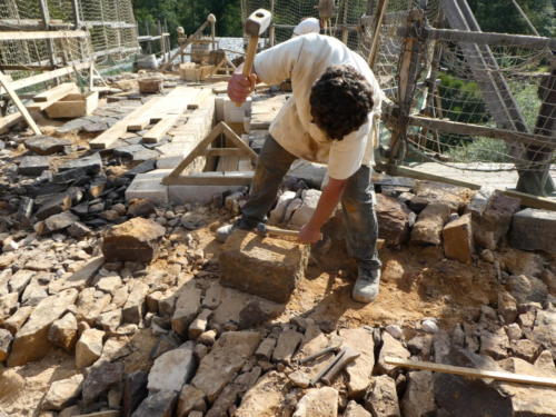 Sortie dans l'Auxerrois: Visite du chantier médiéval de Guédelon.