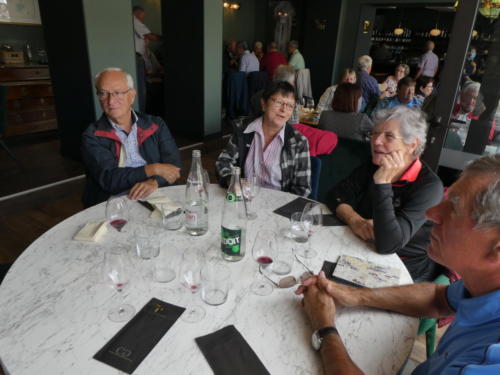 Sortie dans l'Auxerrois. Jean-François Kunzi, Carmen Ballaman, Josiane et Claude Duvoisin. 