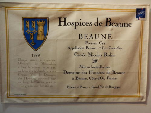 Sortie en Franche-Comté et en Bourgogne: les Hospices de Beaune.