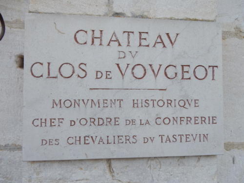 Sortie en Franche-Comté et en Bourgogne: visite du château du Clos de Vougeot.